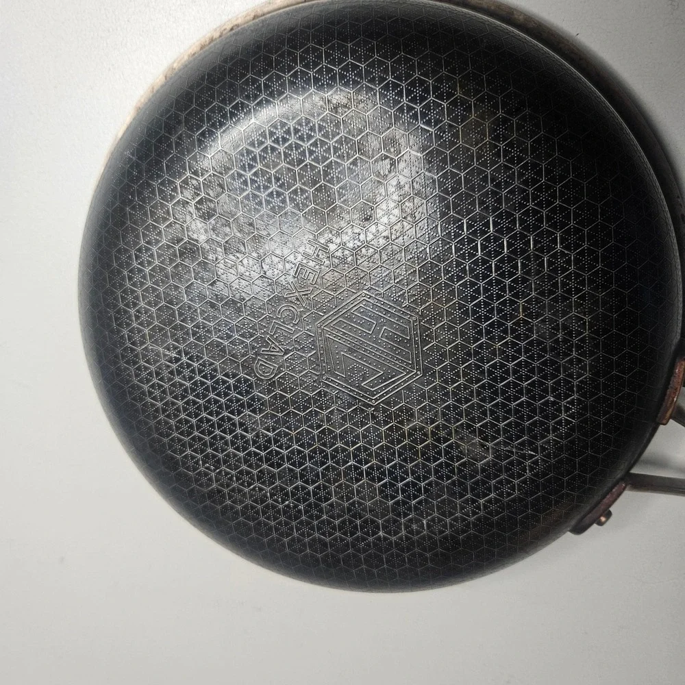 Hexclad hybrid nonstick